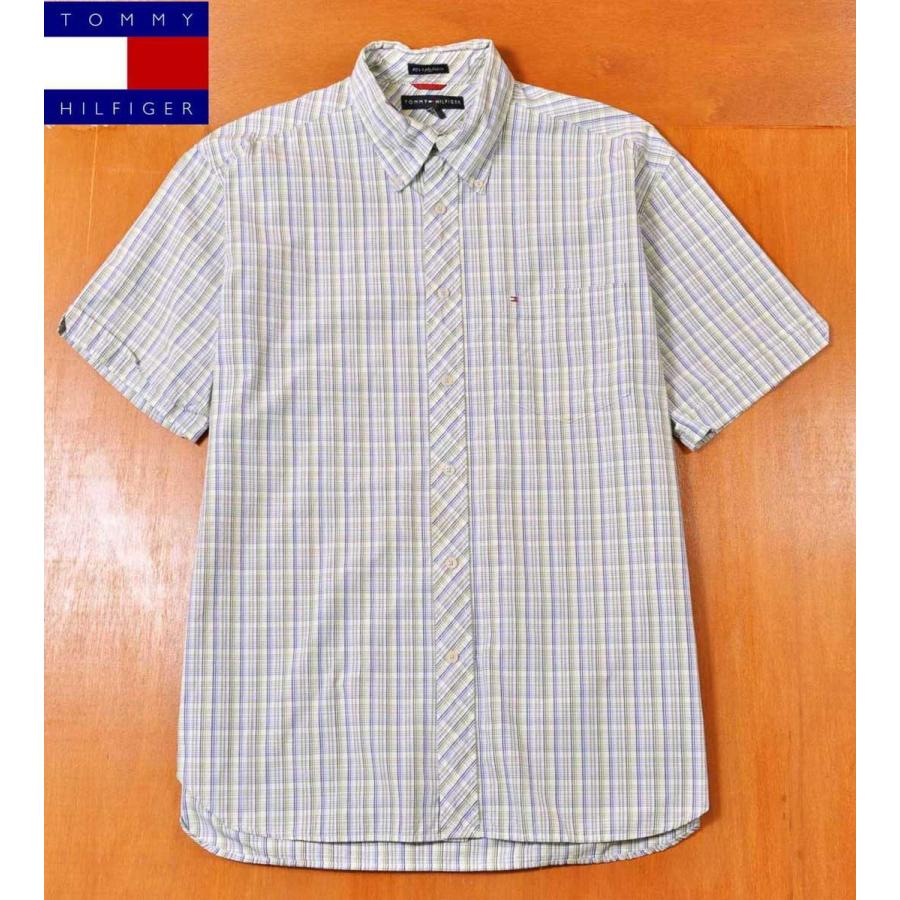 TOMMY HILFIGER ビッグサイズ トミーヒルフィガー 80年代二重織り生地 