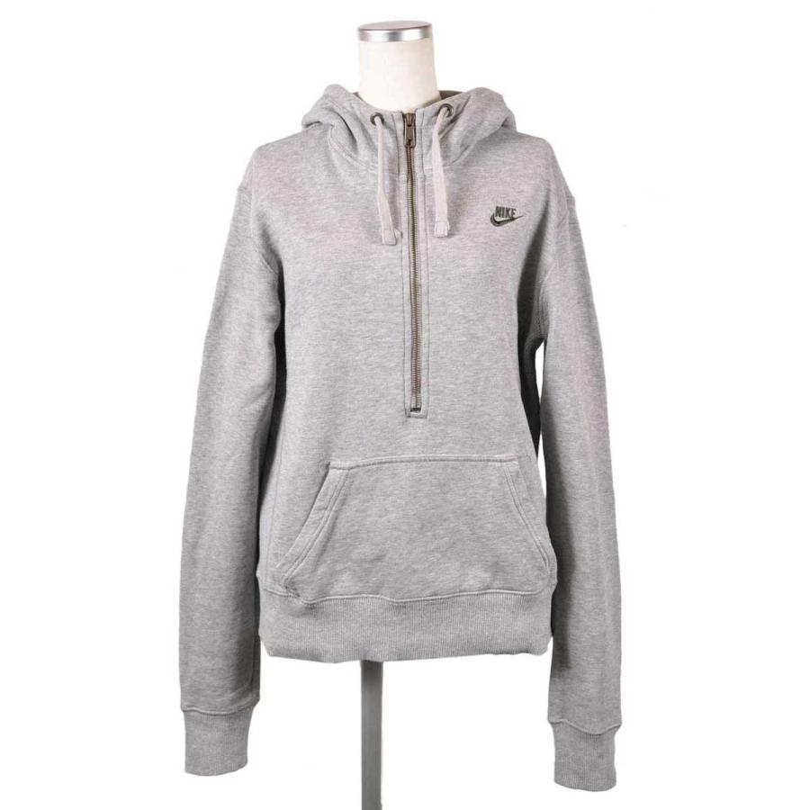 【美品】NIKE　ナイキ　ナイロンプルオーバー　ハーフジップ　刺繍ロゴ　銀タグ 古着 90年代 ナイキ NIKE 銀タグ ハーフジップ ナイロンプルオーバー