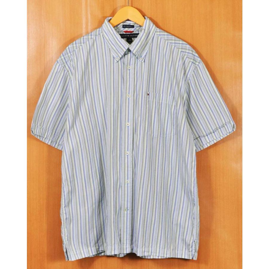 ビッグサイズ TOMMY HILFIGER トミーヒルフィガー 80年代二重織り生地