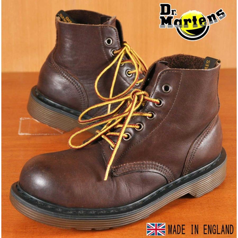シャイニングゴールデン Dr.Martens 6ホール ブーツ スチールトゥ 英国