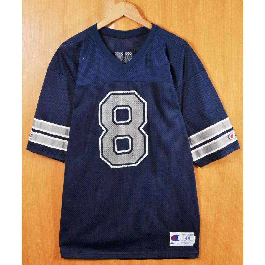 クーポン対象外 ヴィンテージ 90年代 Usa製 チャンピオン Nfl ダラス カウボーイズ トロイ エイクマン フットボールシャツ L相当 Quran Unv Edu Sd