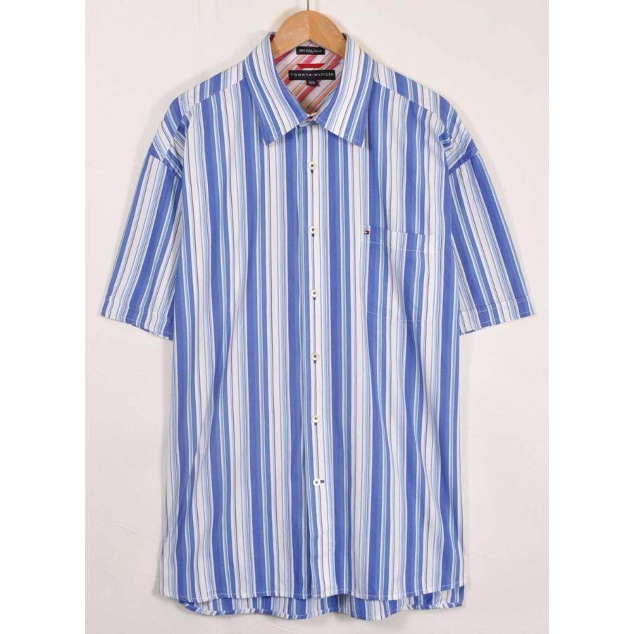 ビッグサイズ TOMMY HILFIGER トミーヒルフィガー 80年代二重織り生地