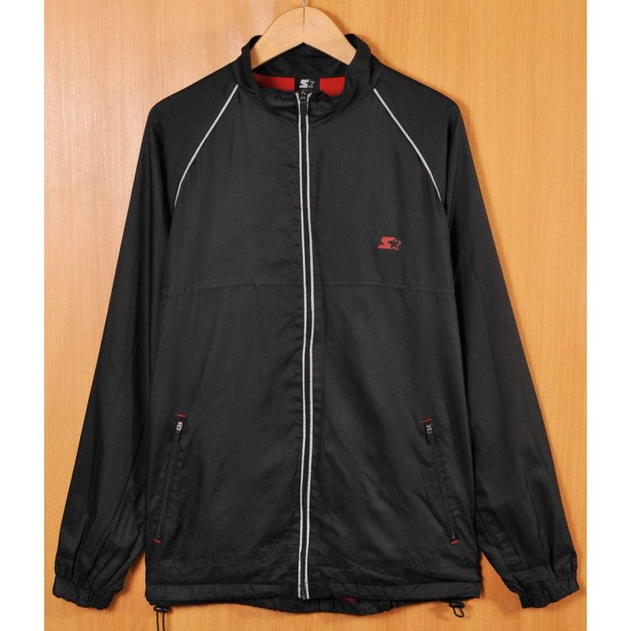 STARTER スターター ナイロンジャケット ブラック メンズM【22516OK