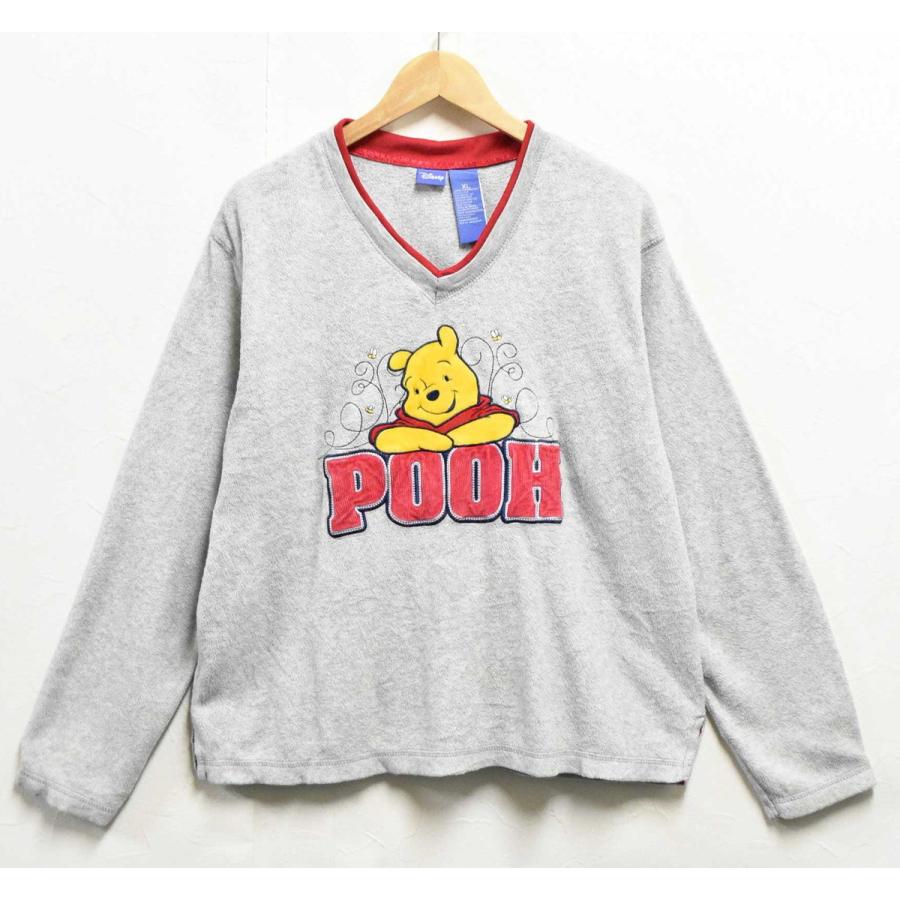 ディズニー くまのプーさん フリーストレーナー プルオーバー V 