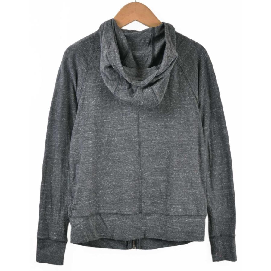 NIKE（ナイキ） フルジップ 薄手 パーカ 霜降りチャコールグレー