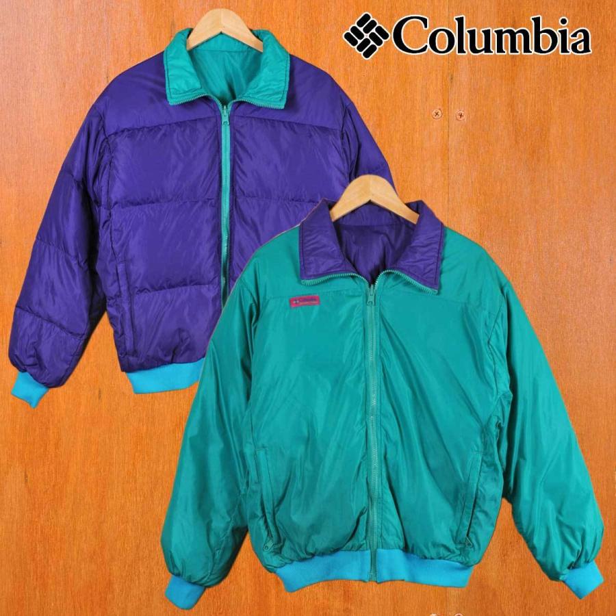 ヴィンテージ 80年代 Columbia コロンビア アウトドア リバーシブル 