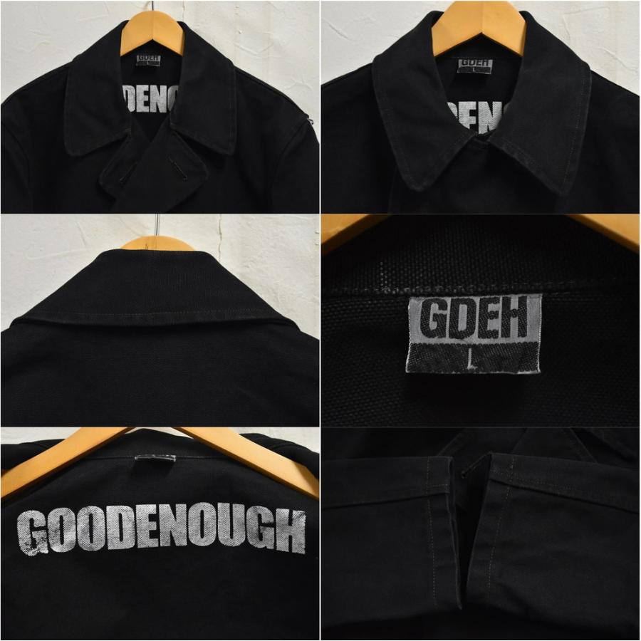 GOODENOUGH グッドイナフ 裏原 コットンダック地 Pコート GOODENOUGH グッドイナフ 裏原 コットンダック地 Pコート