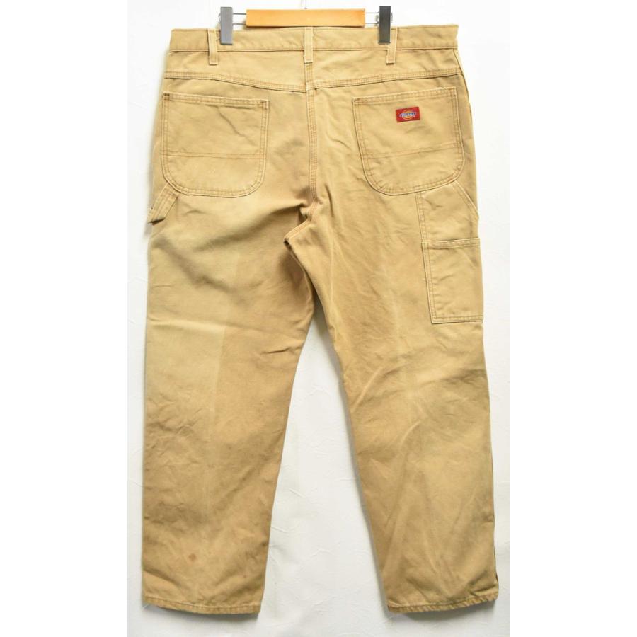 Dickies ダックパンツ ペインターパンツ 肉厚生地 キャメルW38L30 Dickies ダックパンツ ペインターパンツ 肉厚生地 キャメル