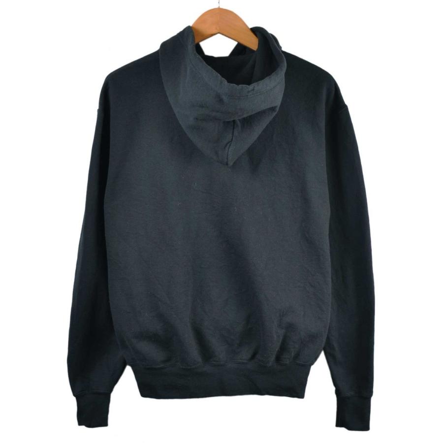 Champion チャンピオン カレッジ系 ハーフジップ スウェット パーカ ブラック メンズM相当(25457｜penguintripper｜02