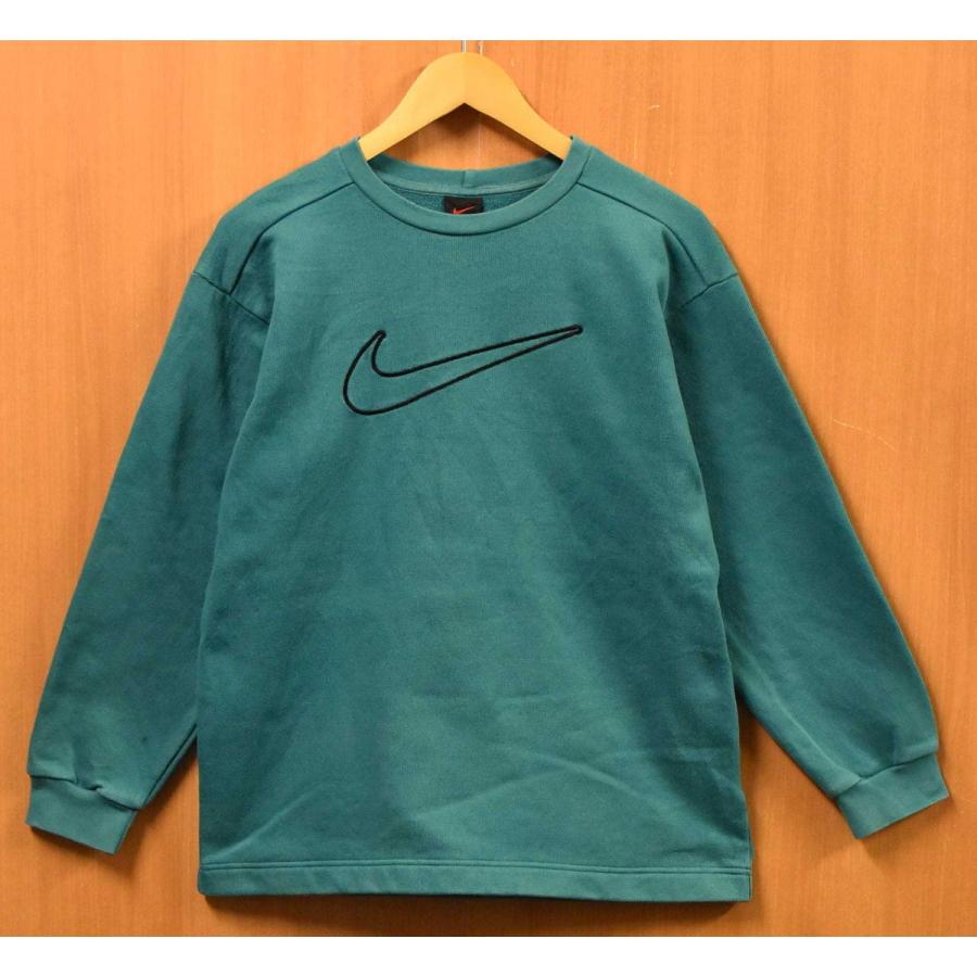 NIKE（ナイキ） プルオーバー リブ編み スウェット ロゴ刺繍