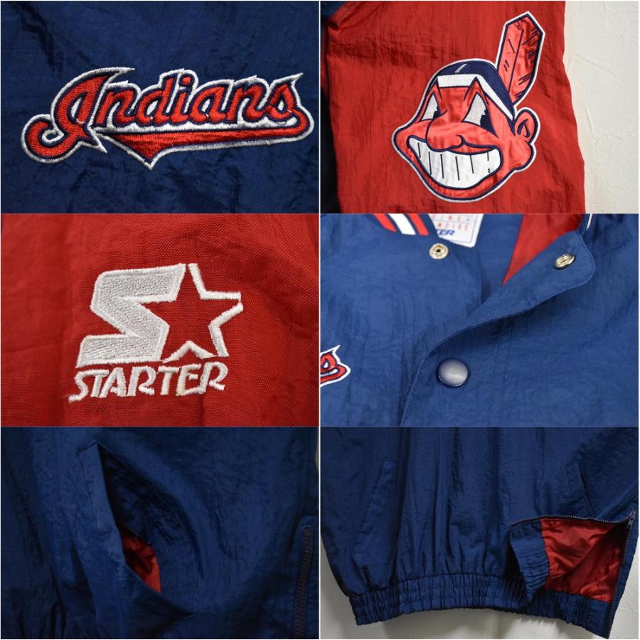ビッグサイズ スターター MLB インディアンス ガーディアンズ ハーフ