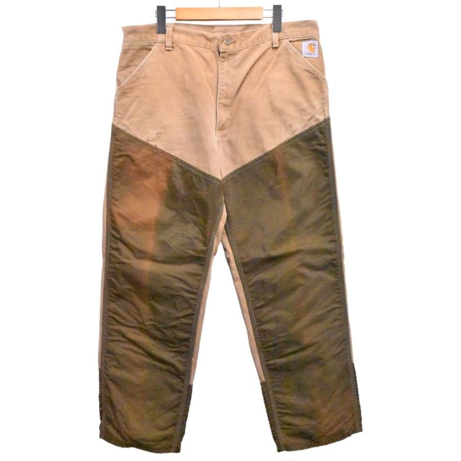 90s carhartt カーハート ハンティングパンツ ワーク ダック W36 Carhartt USA製 カーハート ダック ナイロン切替 ハンティング
