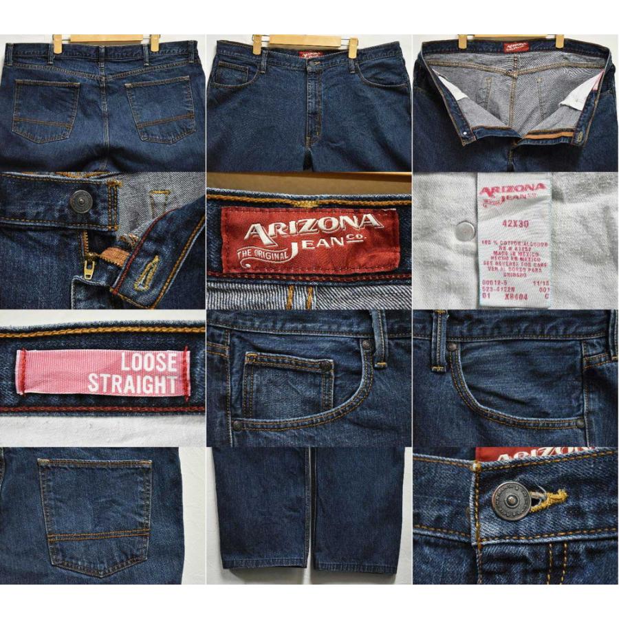 ビッグサイズ ARIZONA アリゾナ 5ポケット デニムパンツ ジーンズ