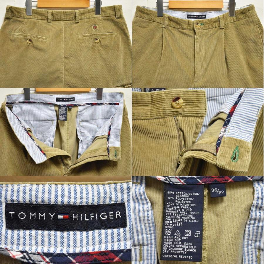 TOMMY HILFIGER（トミー・ヒルフィガー） コーデュロイパンツ タック