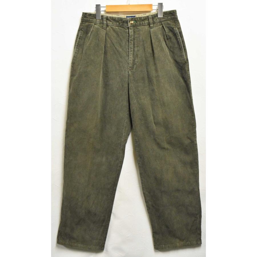 TOMMY HILFIGER トミーヒルフィガー 2タック入り コーデュロイパンツ 