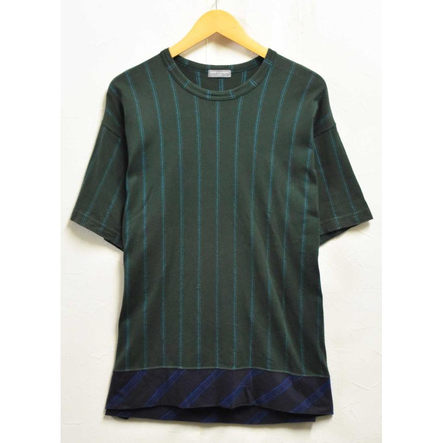 AD2000 日本製 コム・デ・ギャルソン オム 半袖Tシャツ グリーン 