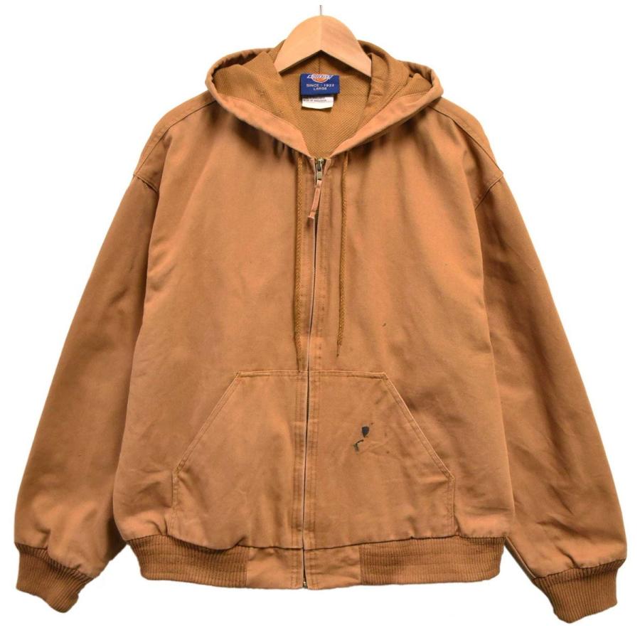 Dickies アクティブジャケット風 内側サーマル フード付 コットン 