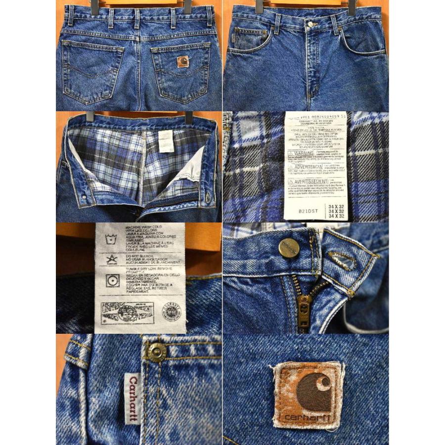 Carhartt USA製 カーハート 裏地フランネル生地 5ポケット Carhartt USA製 カーハート 裏地フランネル生地 5ポケット