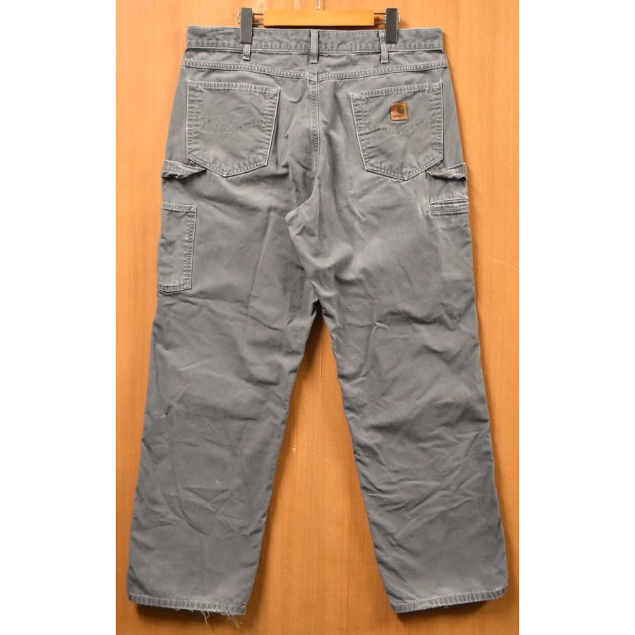 Carhartt カーハート 薄手ダック地 ペインターパンツ ワークパンツ グレー系 W37相当(32638