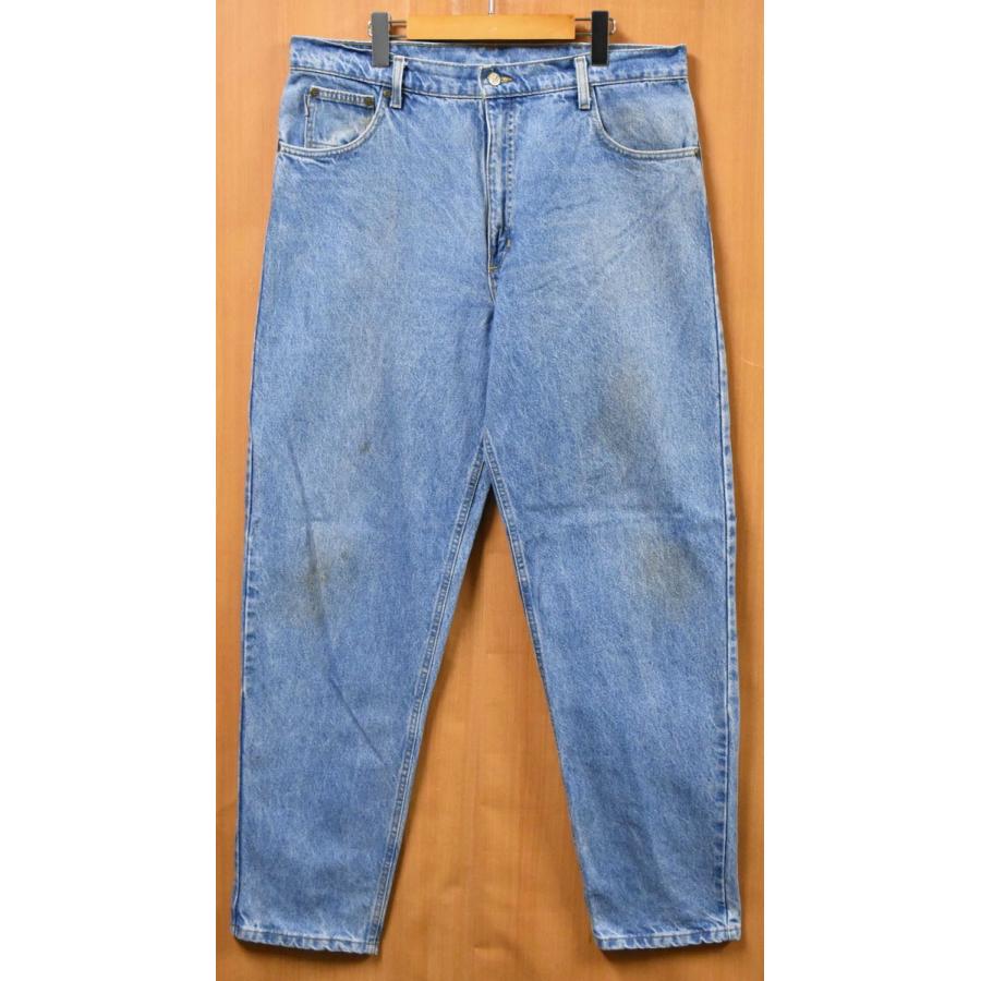 NO EXCUSES コットン デニム パンツ 90s テーパード ジーンズ NO EXCUSES コットン デニム パンツ 90s テーパード ジーンズ