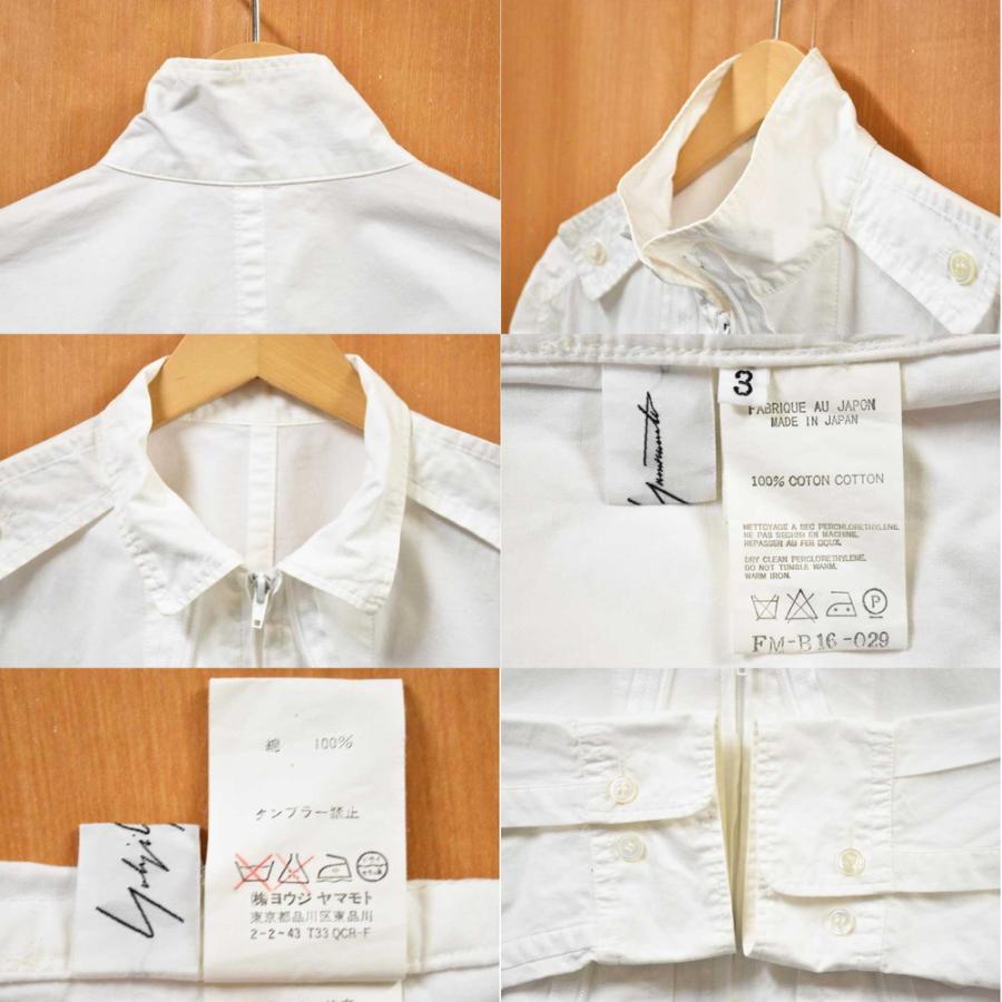 Y's Yohji Yamamoto 変形 ジャケット コットン 日本製 タグ有 Yohji Yamamoto（ヨウジヤマモト） 日本製 変形シャツジャケット