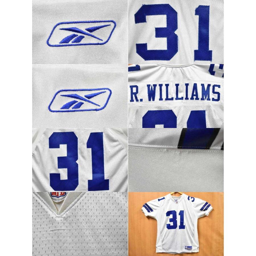 ビッグサイズ リーボック NFL ダラス・カウボーイズ ロイ・ウィリアムズ フットボールシャツ メッシュ パフスリーブ XL相当(37414｜penguintripper｜04