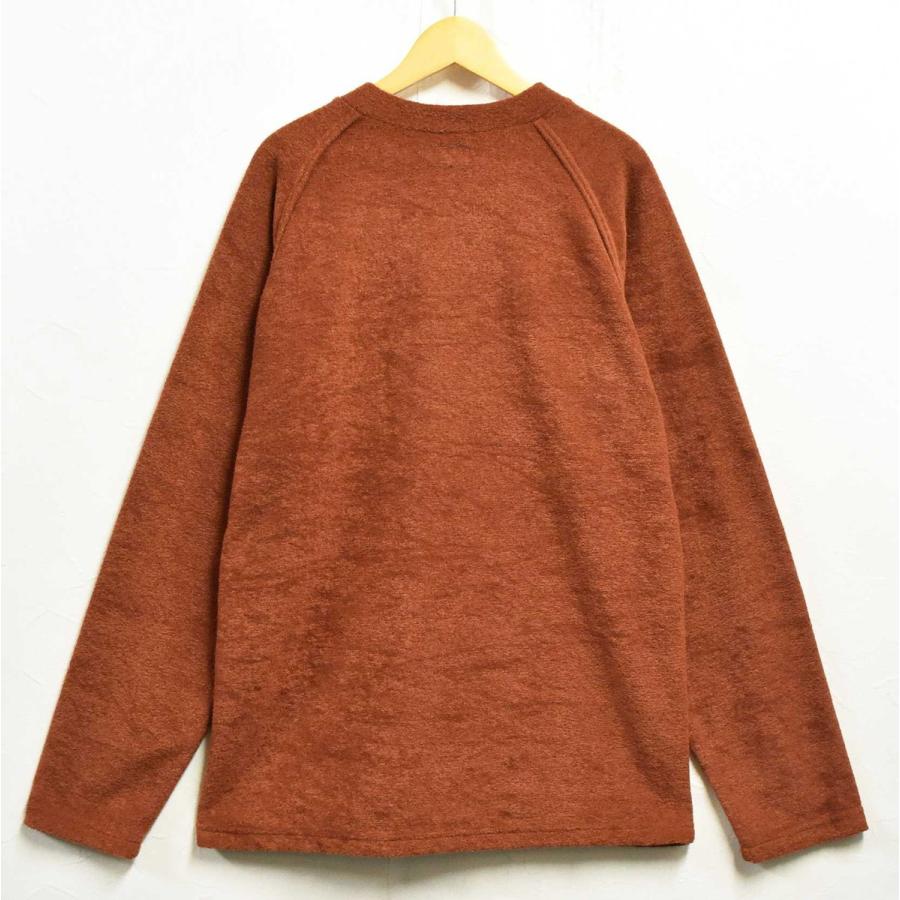 VOLCOM（ボルコム） ビッグサイズ Vネック 長袖カットソー パイル地 裏 