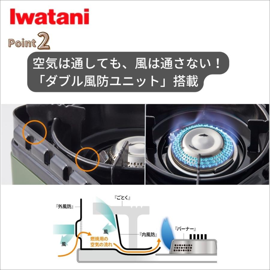 Iwatani（イワタニ） カセットフー タフまるJr.黒(CB-ODX-JR-BK