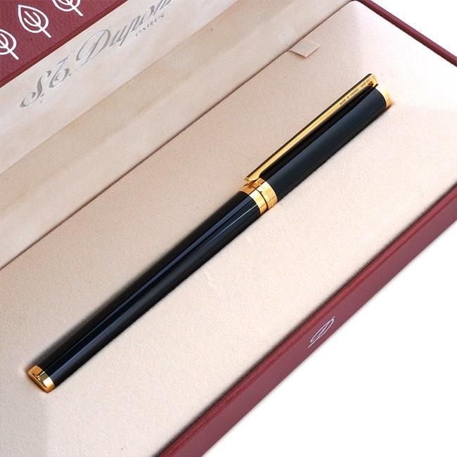 エステーデュポン 廃盤商品 クラシック2 黒純正漆 万年筆 41274N