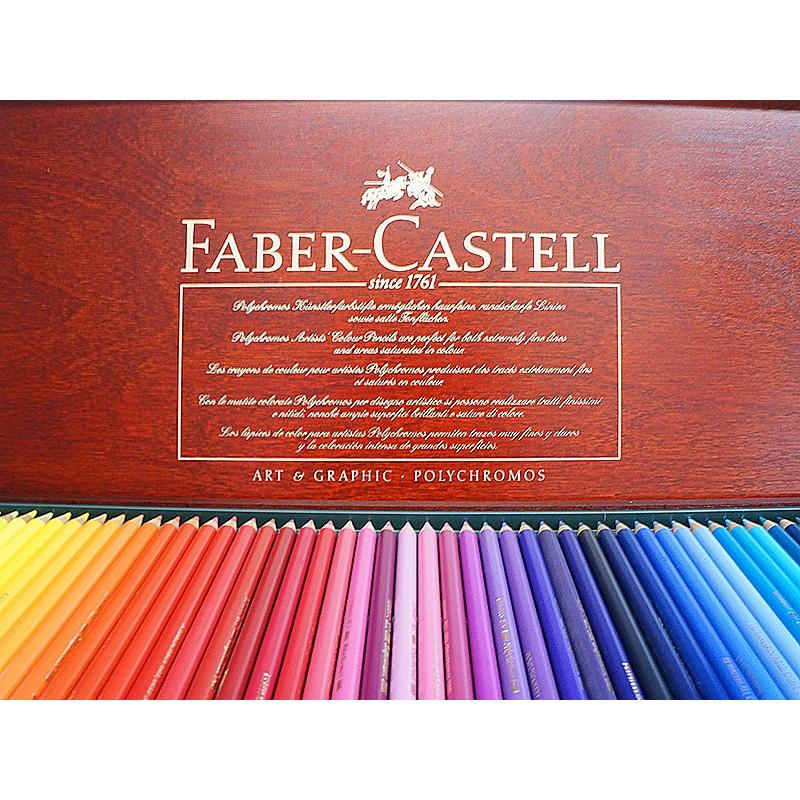 【FABER-CASTELL】ファーバーカステル 100周年 ポリクロモス 色鉛筆 100色セット 木箱入り 110001
