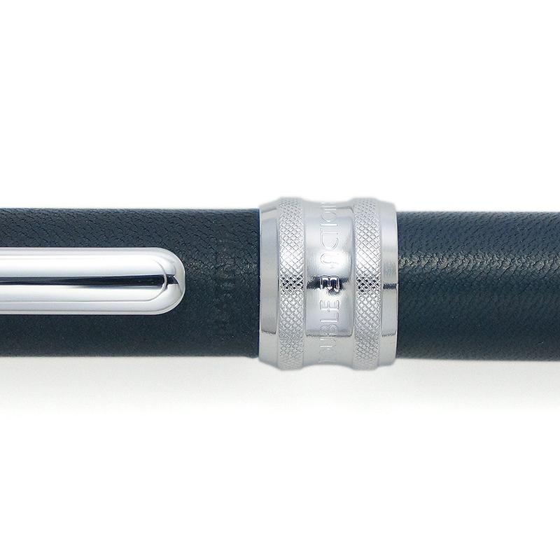 プラチナ万年筆 【PLATINUM/プラチナ】限定品 本革巻 ダブルアクション