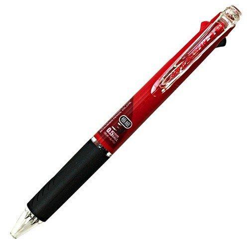 名入れ無料 三菱鉛筆 ジェットストリーム 3色ボールペン 0.5mm パック 赤 SXE3400051P15 ペン［ポイント１０倍］△△