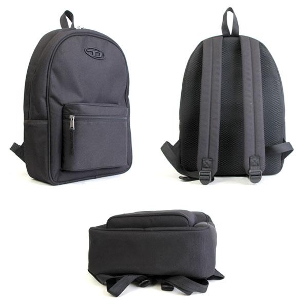 DIESEL ディーゼル D.90 Backpack X バックパック リュックサック ビジネス 黒 X08899P4634｜pennepenne｜03