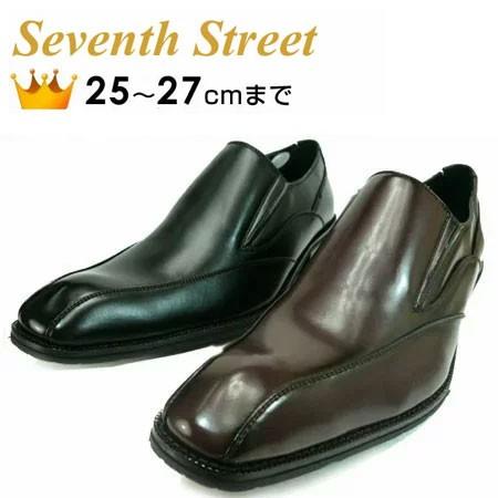 Seventh Street セブンス ストリート (サイズ25〜27cm)　スワール・プレーンビジネスシューズ☆通勤、リクルート、フォーマルに最適｜pennepenne