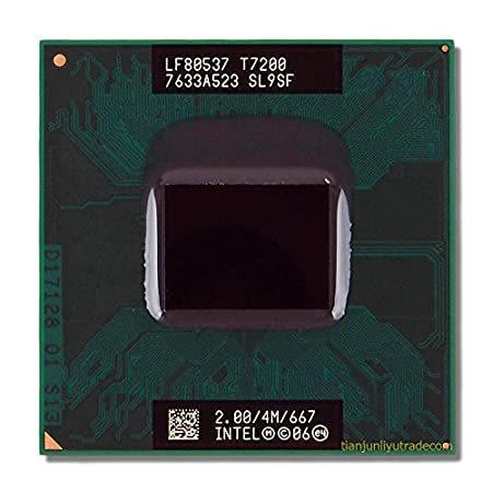 Intel CPU Pentium モバイル t7200 2.0 GHz fsb667mhz 4 MB fcpga6 Core 2 デュオ トレイ｜pennylane2022