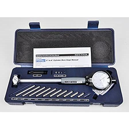 Fowler 52-646-300-0 Cylinder Dial Bore Gauge Kit with 6" Range