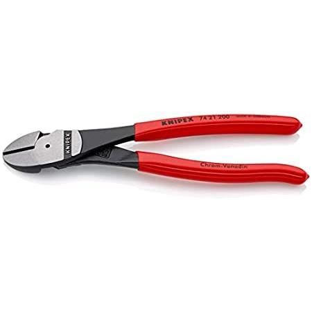 クニペックス 強力型ニッパー 12°オフセット型 200mm 7421200 道具、工具 クニペックス 強力型ニッパー 12°オフセット型 200mm 7421200 道具、工具