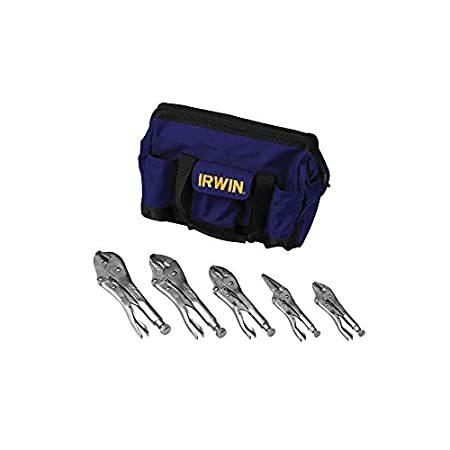 Irwin　Tool　Vise-Grip　Original　Locking　Bag　5-Piece　Pliers　Set,　Kit　(2077704)