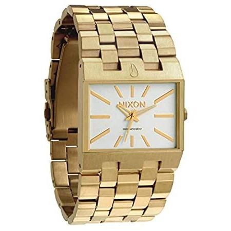 Nixon Smallチケット金メッキLadies Watch a296504