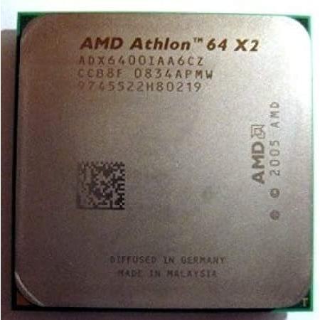 AMD Athlon 64 x2 6400 + 3.2 GHz ソケット am2 のみデュアルコア CPU adx6400iaa6cz