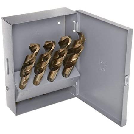 Chicago Latrobe 190C Series Cobalt Steel Reduced Shank Drill Bit Set With M