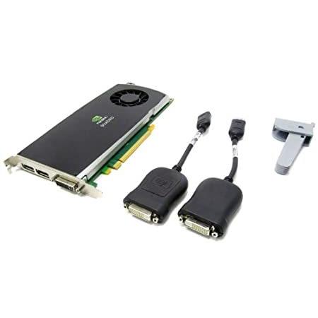 HP nVidia Quadro FX 3800 FX3800 PCI-E ビデオカード 1GB
