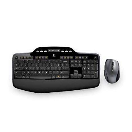 Logitech Wireless Desktop MK710 - Keyboard - wireless - 2.4 GHz - mouse - U