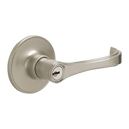 Dexter by Schlage J54TOR619 トリノ鍵付きエントリーレバー サテンニッケル