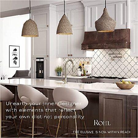 Rohl　AKIT1435LMIB-2　Country　Kitchen　Filter　Faucet　with　Lever　Metal　Inca　Handle,　Mini　Brass