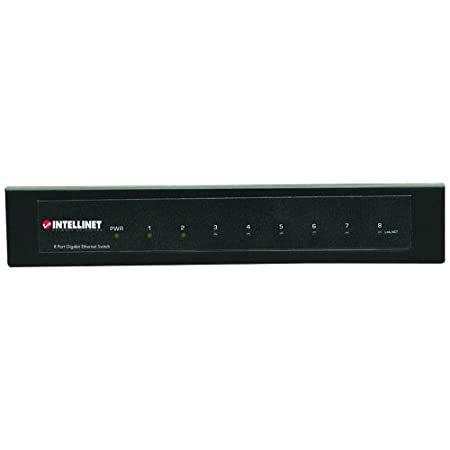INTELLINET 530347 8-Port Gigabit Desktop Ethernet Switch Consumer Electroni