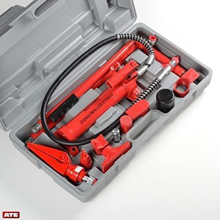 Ton Porta Power Pump Auto Body Repair Set with Blow Mold Case All in One