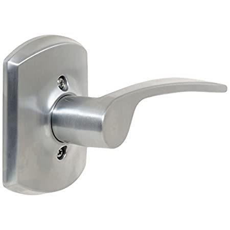 SCHLAGE F10-MER-GRW メラーノパッセージドアレバーセット 装飾グリニッチローズ付き サテンクローム