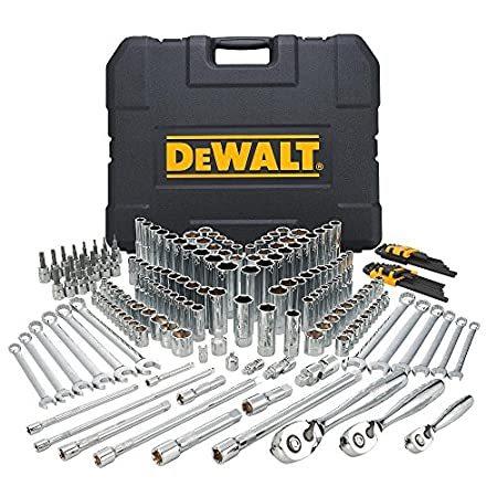 DEWALT Mechanics Tools Kit and Socket Set, 204-Piece, 4"  8"  2" Dr