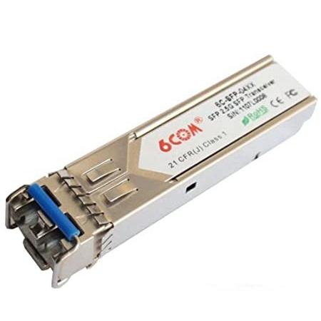 6COM sfp transceiver 2.5G 1550nm 80KM LC connector compatible with cisco SF